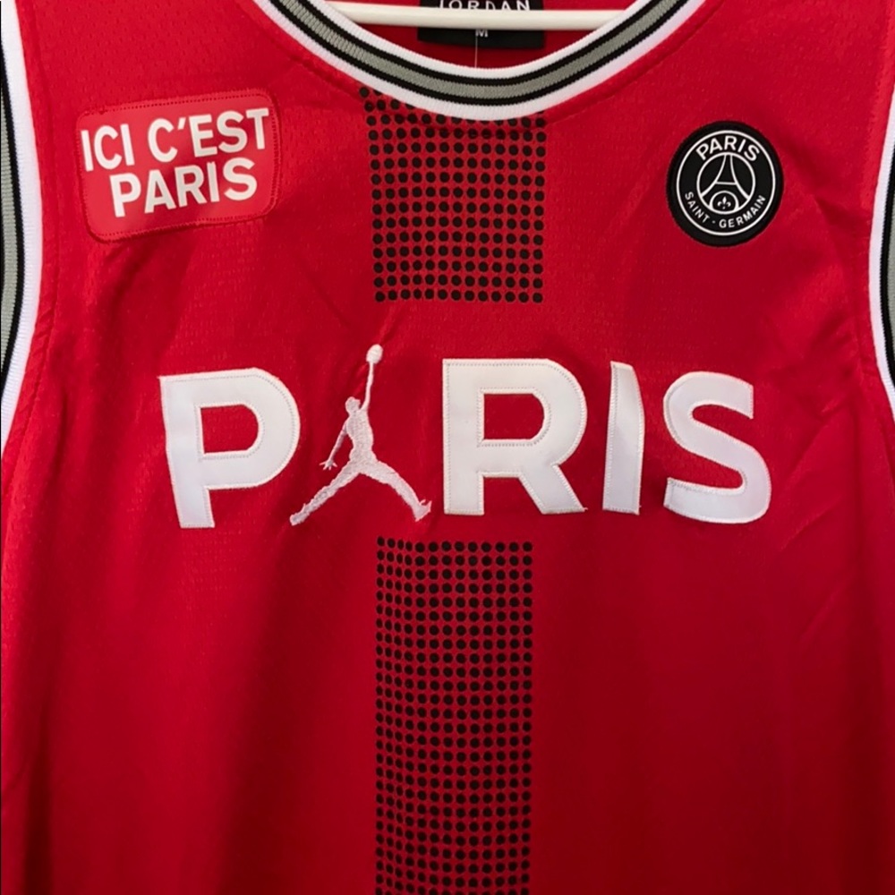 Jordan PSG Basketball Jersey Paris Saint Germain - Picture 2 of 4